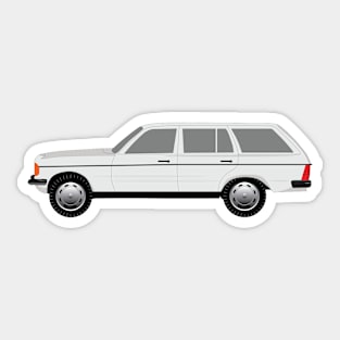 Mercedes W123 Wagon Sticker